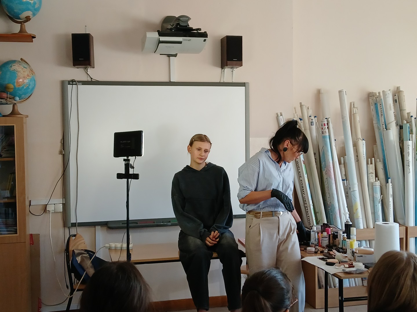 Spotkanie z makijażystką