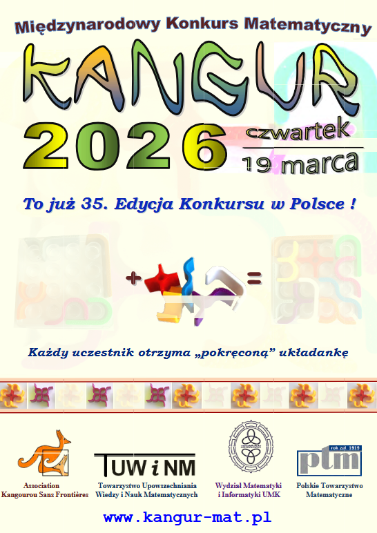 Wyniki Konkursu Matematycznego Kangur